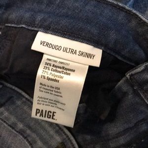PAIGE Jeans - Paige ultra skinny jeans 25 PAIGE Jeans - Paige ultra skinny jeans 25